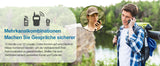 AWANFI Rechargeable Walkie Talkies (2/3/4-Pack) – Long Range 2-Way Radios with 16 Channels, VOX, USB-C Charging – Ideal for Kids & Adults, Outdoor Camping & Hiking thumbnail 9