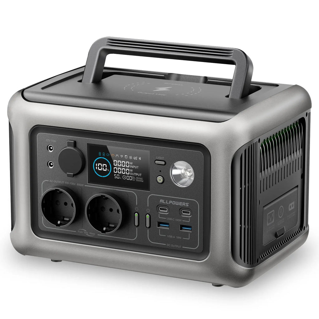 ALLPOWERS R600 Portable Power Station with Optional Solar Panels