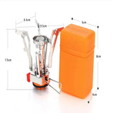 Portable Gas Camping Stove – Ultra-Light Aluminum Alloy Outdoor Cooker thumbnail 3