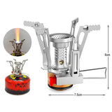 Portable Gas Camping Stove – Ultra-Light Aluminum Alloy Outdoor Cooker thumbnail 5