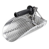 Stainless Steel Sand Scoop Shovel for Metal Detecting – SUS304 Beach & Underwater Sand Sifter thumbnail 12