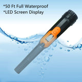 HS-16 Fully Waterproof Pinpointer Metal Detector with LED Light – 360° Detection & Vibration Alert, IP68 Rated thumbnail 35