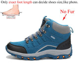 Women’s Outdoor Leather Hiking Boots – Ankle-High, Breathable, Lightweight Trekking Shoes thumbnail 29