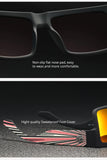 KDEAM All-Black Polarized Sunglasses – Unisex Square Frame | UV400 Protection for Fishing, Driving & Outdoor Adventure thumbnail 10