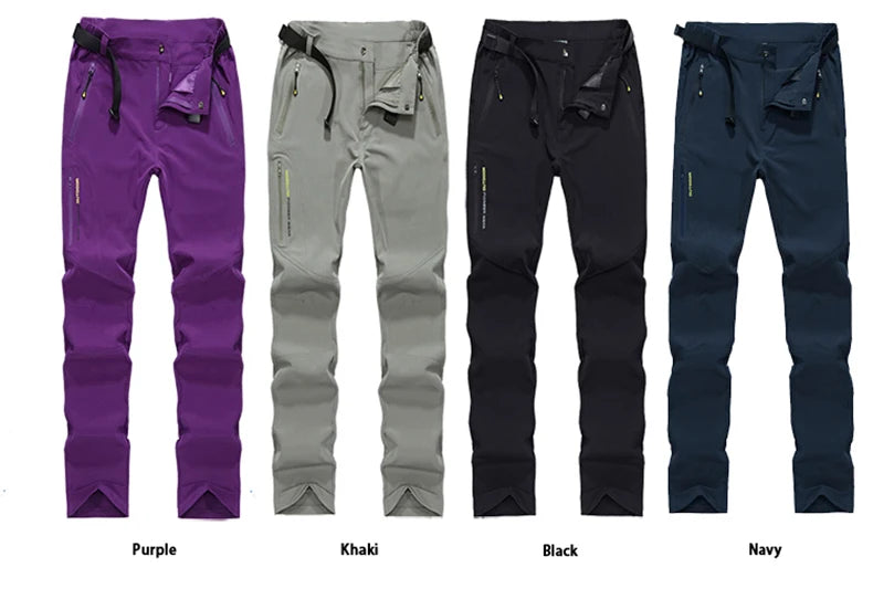 Women's Waterproof Hiking Pants – Lightweight, Quick-Dry, Breathable Outdoor Trousers for Trekking, Climbing & Camping