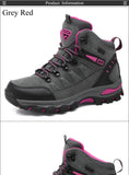 Women’s Winter Trekking Boots – Outdoor Ankle Hiking Shoes for Mountain Trails thumbnail 9