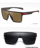 AIMISUV Men's Polarized Oversized Sports Sunglasses – UV400 Protection, Mirror Lens (Model AMS1430) thumbnail 21
