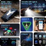Ulefone Armor 34 Pro 5G – Rugged AI Smartphone with Built-in Projector, 25500mAh Battery, 120Hz Display, and 32GB+512GB Storage thumbnail 4