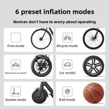 Xiaomi Mijia Air Pump 2 – Portable Tire Inflator with Digital Pressure Detection, 150 PSI, 2000mAh Rechargeable Battery thumbnail 2