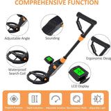 MD1008A Professional Underground Metal Detector – High Sensitivity Gold & Treasure Seeker with LCD Display (Up to 2m Depth) thumbnail 3