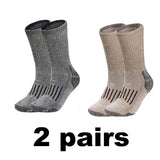 Men’s Merino Wool Thermal Socks – Thickened Winter Hiking & Mountaineering Socks | Breathable, Cushioned, Odor-Resistant thumbnail 24