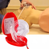 CPR Pocket Rescue Mask – Adult & Child First Aid Emergency Resuscitator with O2 Inlet thumbnail 1