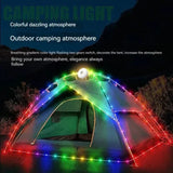 4-in-1 LED Camping Light Strip – 10M Waterproof Rechargeable Tent & Atmosphere Lamp with USB Power Bank (Military Green) thumbnail 3