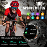 EIGIIS KT76 Smart Watch – 3ATM Waterproof Outdoor Fitness Tracker with Compass, Flashlight, Bluetooth Calling & Health Monitoring thumbnail 11