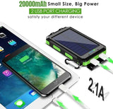 Solar Power Bank – Waterproof, Fast Charging, High-Capacity Powerbank with SOS & LED Light for Outdoor Survival thumbnail 22