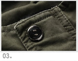 Men’s Plus Size Military Cargo Jacket – Spring & Autumn | Sizes M–6XL | Lightweight, Breathable, Tactical Style thumbnail 19