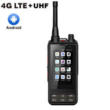 ANYSECU W6PLUS Android 10 4G LTE Network & Analog UHF Walkie Talkie | IP68 Waterproof, Zello & REAL-PTT Compatible thumbnail 1