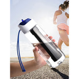 750ml Portable Water Filter Bottle – Outdoor Survival Straw Cup with 0.01 Micron Filtration | Emergency Purifier for Camping & Hiking thumbnail 11