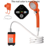 LIXADA Digital Camping Shower Kit – 6000mAh Portable Outdoor Shower with Intelligent Display for RV & Camping thumbnail 2
