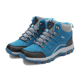 Women’s Outdoor Leather Hiking Boots – Ankle-High, Breathable, Lightweight Trekking Shoes thumbnail 21