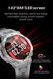 LIGE 2025 KT85 Outdoor Smartwatch – 1.43" AMOLED Display, Long Battery Life, Fitness & Health Tracker for Men thumbnail 11