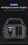 Solar Rechargeable Flashlight – Zoomable Waterproof COB LED Torch & Portable Lantern thumbnail 14