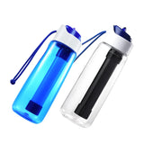 750ml Portable Water Filter Bottle – Outdoor Survival Straw Cup with 0.01 Micron Filtration | Emergency Purifier for Camping & Hiking thumbnail 14