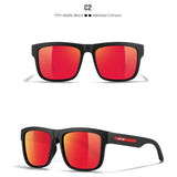 KDEAM Polarized Sunglasses – White Frame UV400 Protection thumbnail 18