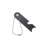 2-Pack Stainless Steel Fire Starter Keychains – Portable Survival Flint & Steel Set thumbnail 4