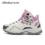 Women's Ankle Hiking Boots – Lightweight Trekking Shoes for Mountain & Trail thumbnail 1