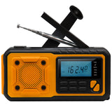 5000mAh Emergency Hand Crank & Solar Radio – AM/FM/SW, NOAA Weather Alerts, Power Bank, LED Flashlight, SOS Alarm thumbnail 3