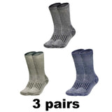 Men’s Merino Wool Thermal Socks – Thickened Winter Hiking & Mountaineering Socks | Breathable, Cushioned, Odor-Resistant thumbnail 33
