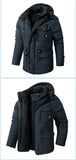 Men’s Hooded Winter Jacket – Thick Lamb Fleece Lining, Multi-Pocket, thumbnail 7