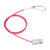 3.3ft Universal Trailer Safety Breakaway Cable – Anti-Drop Stainless Steel with Carabiner & Ring thumbnail 11