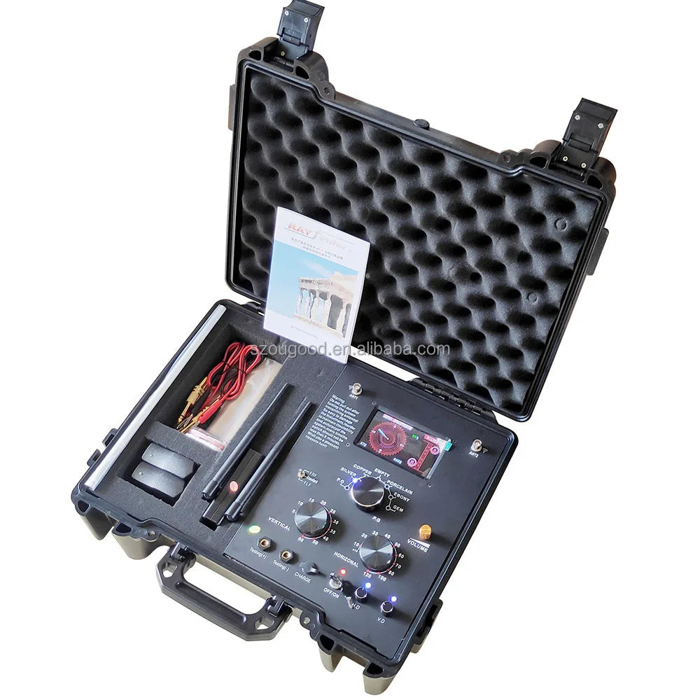 Ray Finder Long Range Gold & Diamond Detector – 1000m Range | 50m Depth | LED Display | Pro Mining Tool