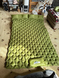 Double Camping Air Mattress with Built-In Pillows – Ultralight Inflatable Sleeping Pad for 2 – Waterproof, Compact & Durable thumbnail 26