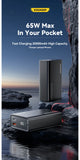 Essager 20000mAh 65W PD Power Bank – Fast Charging Portable Battery with Built-in Cables & LED Lamp thumbnail 9