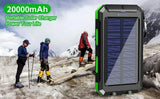 Solar Power Bank – Waterproof, Fast Charging, High-Capacity Powerbank with SOS & LED Light for Outdoor Survival thumbnail 18