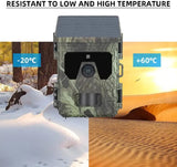 30MP 2K Solar Trail Camera – Infrared Night Vision Wildlife & Security Cam with Motion Sensor & Long Battery Life (IP66 Waterproof) thumbnail 15