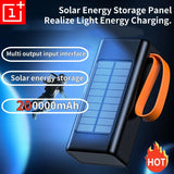 ONEPLUS 200,000mAh Solar Power Bank – Built-in Cables, LED Light, Fast Charging, High-Capacity External Battery thumbnail 3