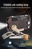 Hand Crank Emergency Weather Radio with Bluetooth – Solar/USB Rechargeable, Portable Power Bank thumbnail 14