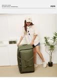 Camouflage Waterproof Oxford Travel Duffle Bag – Large Capacity Moving & Storage Bag thumbnail 34