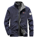 Men’s Thermal Polar Fleece Tactical Jacket – Windproof Outdoor Softshell Coat for Hiking & Survival thumbnail 2