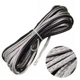 15M Synthetic Winch Rope – 10,000LBS Recovery Cable (5mm) for 4WD, ATV, SUV, Truck, Boat thumbnail 5