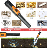 HS-16 Fully Waterproof Pinpointer Metal Detector with LED Light – 360° Detection & Vibration Alert, IP68 Rated thumbnail 5