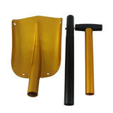 Foldable Emergency Snow Shovel with Extendable Aluminum Handle – Lightweight, Compact & Durable for Car, Camping, Ski, or Garden Use thumbnail 2