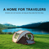 Quick-Open Pop-Up Tent for 5–8 People – Waterproof Hand-Throw Camping & Boat Tent (4-Season, Double Layer) thumbnail 7