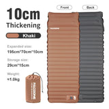 Ultralight Self-Inflating Camping Mattress with Built-In Foot Pump – 10cm Thick TPU Nylon Sleeping Pad for Hiking, Travel & Fishing thumbnail 26