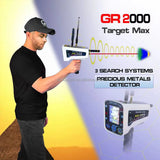 GR2000 Long-Range Gold & Diamond Detector – High Sensitivity Multi-Frequency Treasure Scanner (Newest Version) thumbnail 8