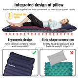 Ultralight Self-Inflating Camping Mattress with Built-In Foot Pump – 10cm Thick TPU Nylon Sleeping Pad for Hiking, Travel & Fishing thumbnail 3